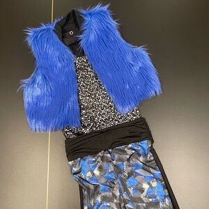 Hip Hop Dance Costume Size Child Medium